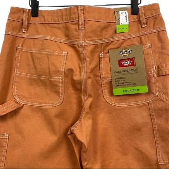 Nwt | Dickies Juniors' Straight Leg Relaxed Fit Carpenter Pants Size 13 - Picture 10 of 12